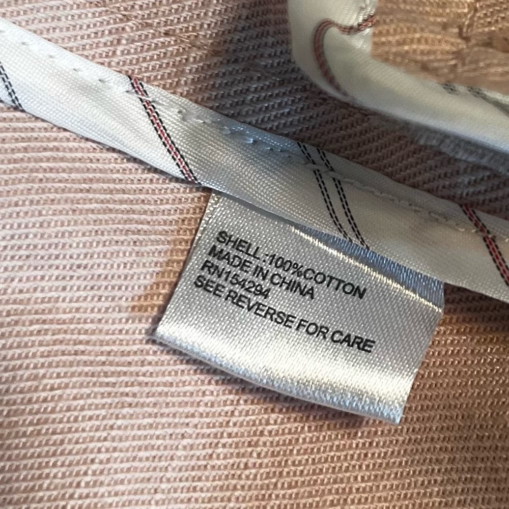 Evereve Lenox Blazer Light Pink Cotton Twill Size Small - Picture 9 of 12